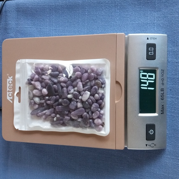 Amethyst Small Tumbled Crystal Stones. - Picture 5 of 5